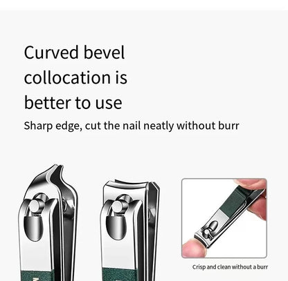 6-teiliges Nagelpflege Set aus Edelstahl