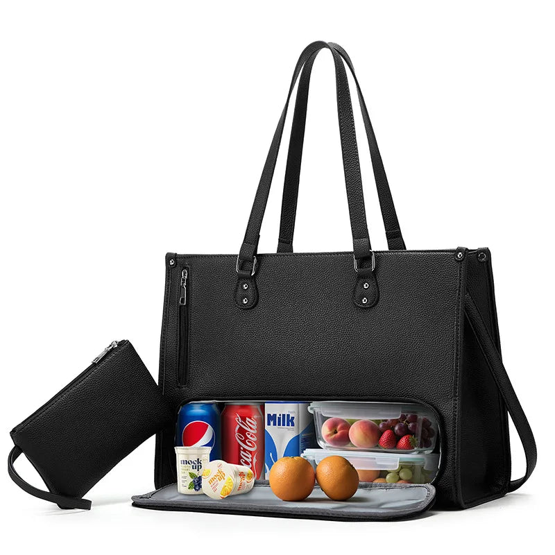 ThermaCarry 2-in-1 Isolierte Lunch- & Laptop-Tasche