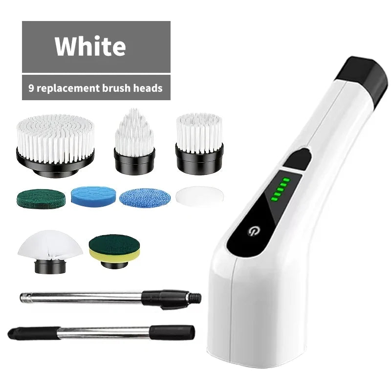 PowerScrub 9-in-1 Electric Spin Cleaning Brush