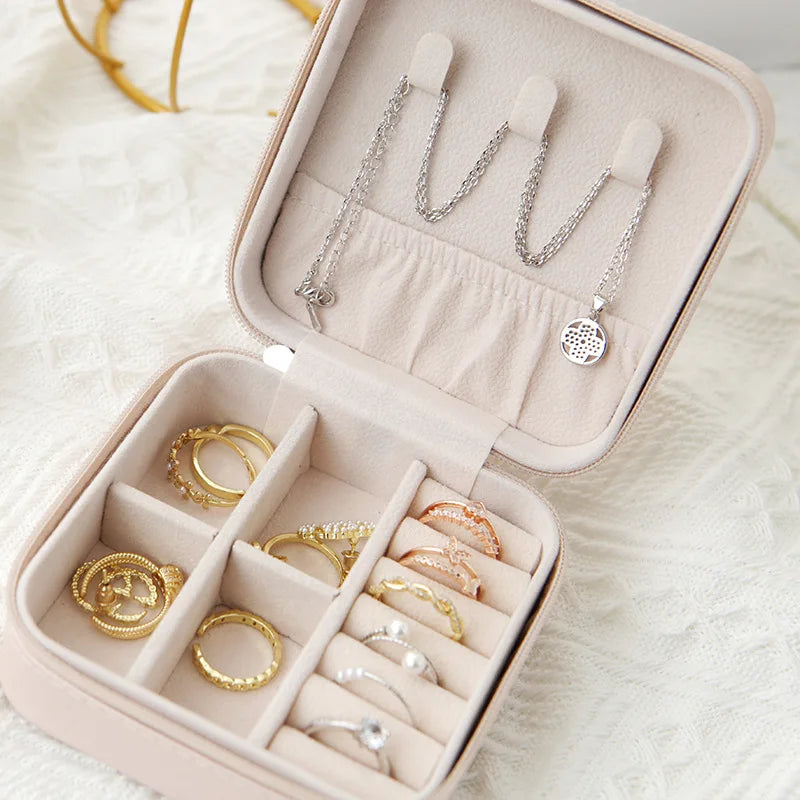 LuxeNest Reise-Schmuckbox