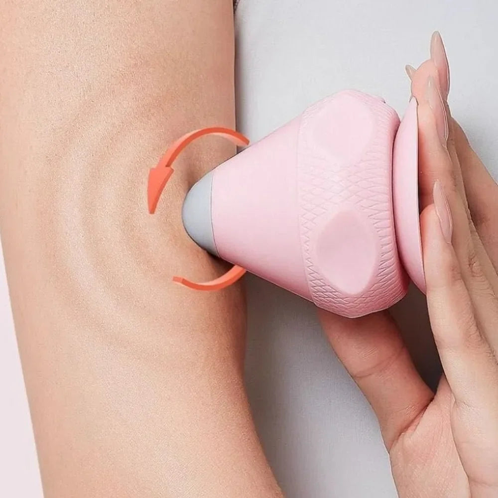 Elektrischer Faszienmassageball mit Saugnapf