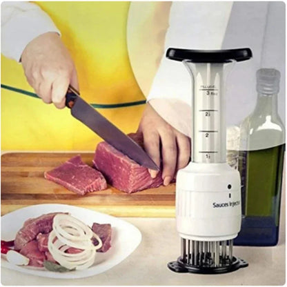 GeschmackProfi 2-in-1 Fleischzartmacher & Marinadenspritze