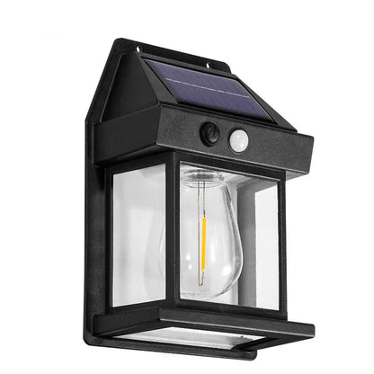 Solar Wandleuchte mit Bewegungsmelder