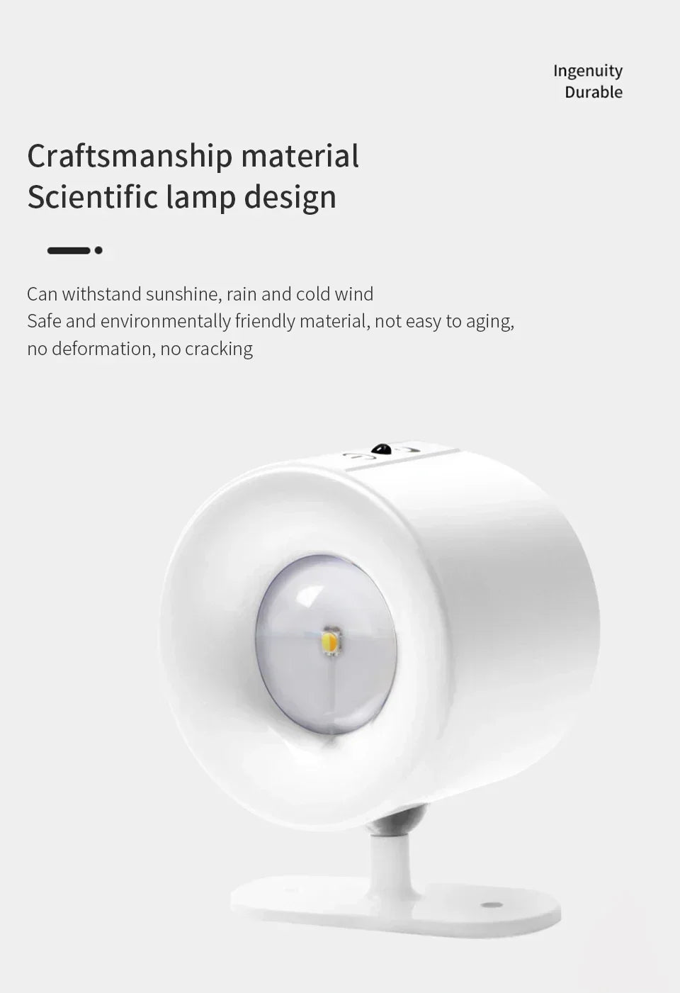 Magnetische LED-Wandleuchte mit Fernbedienung