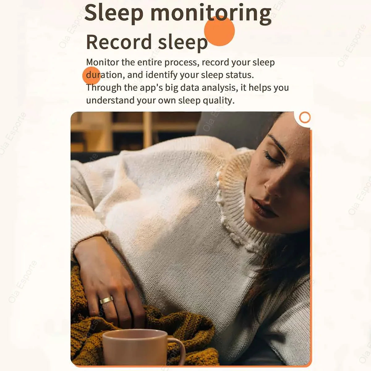 Smart Ring mit Gesundheits- & Aktivitätstracking