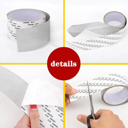 Selbstklebendes Fliegengitter Reparaturband