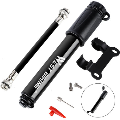 Mini Fahrradpumpe für Unterwegs