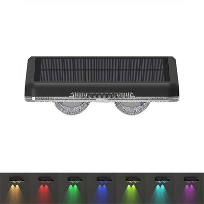Solar Zaunleuchte mit Farbwechsel
