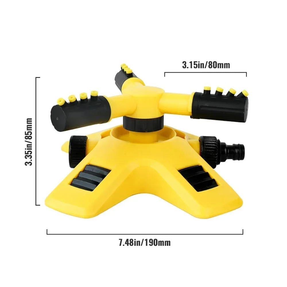 360° rotierender Garten-Sprinkler – automatisch