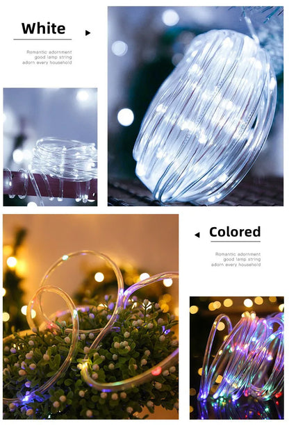 Solar LED-Lichtschlauch für Außenbereiche