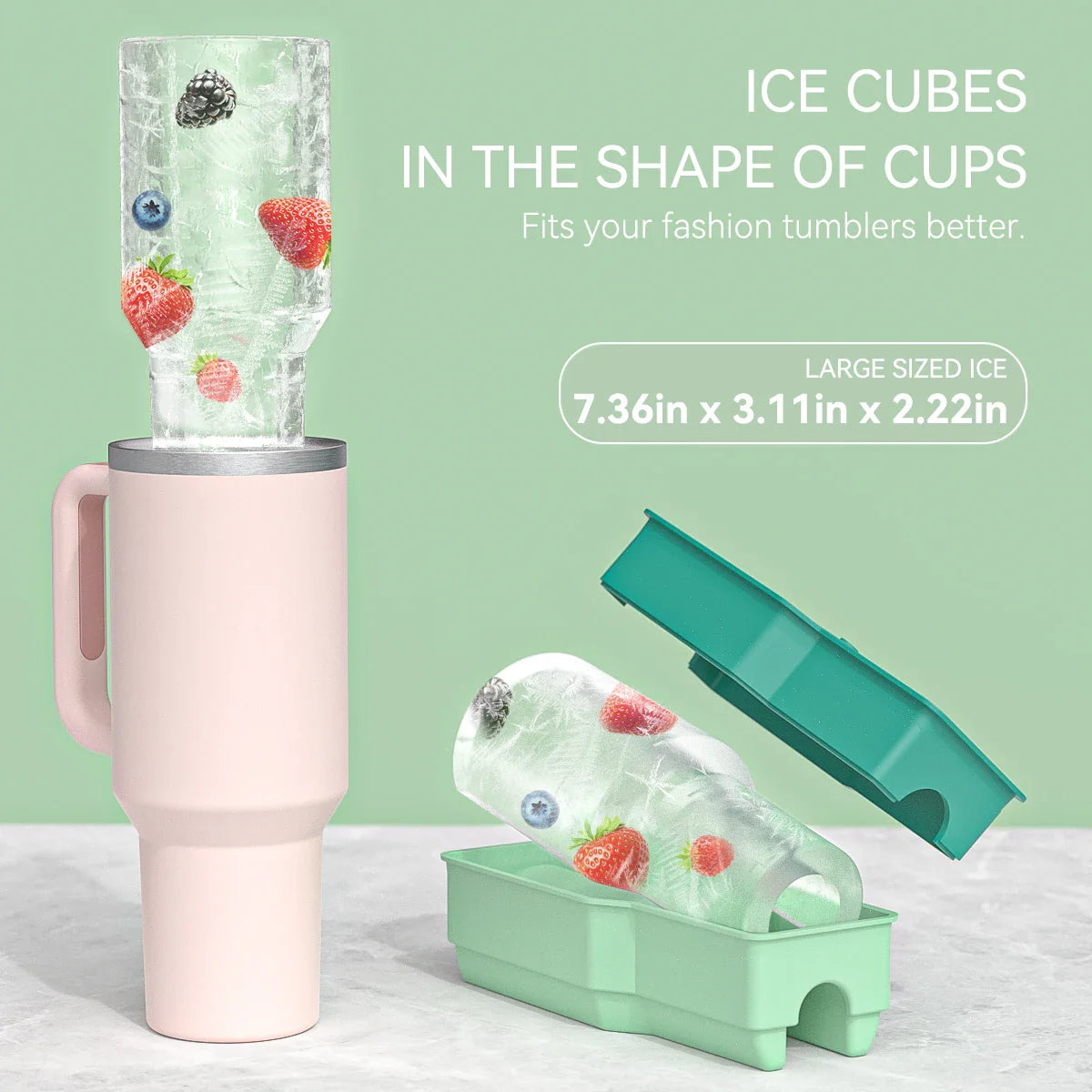 Silikon Eiswürfelform für Stanley Cups