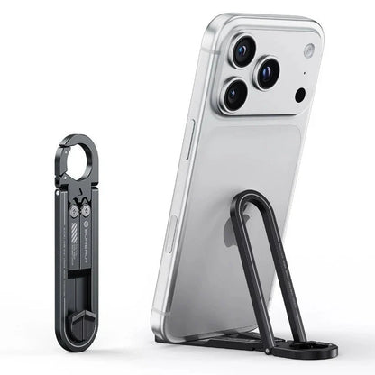 TaschenBlick – Mini-Handyhalter aus Aluminium