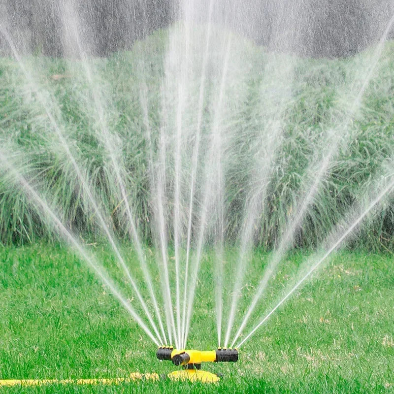 360° rotierender Garten-Sprinkler – automatisch