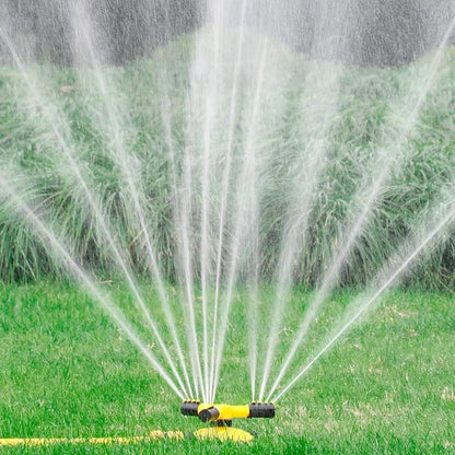 360° rotierender Garten-Sprinkler – automatisch