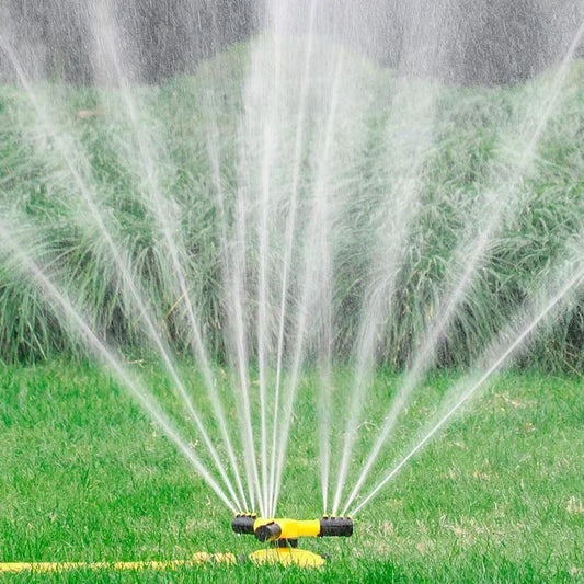 360° rotierender Garten-Sprinkler – automatisch