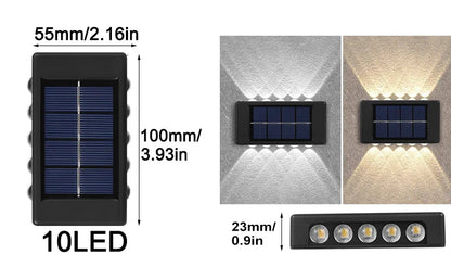 Solar Wandleuchten – Wasserdicht