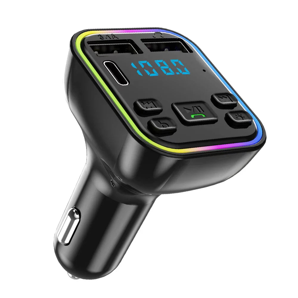 Bluetooth FM Transmitter mit Schnellladefunktion