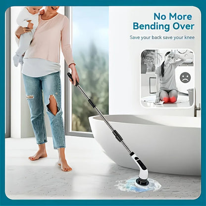 PowerScrub 9-in-1 Electric Spin Cleaning Brush