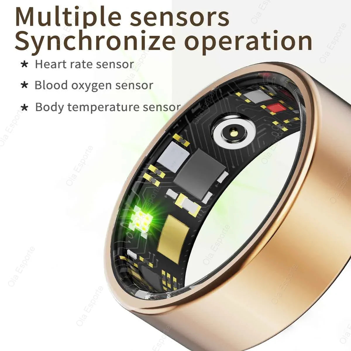 Smart Ring mit Gesundheits- & Aktivitätstracking
