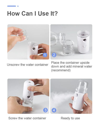 Nano Gesichtsbefeuchter Spray
