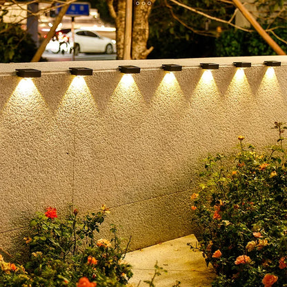 Solar LED-Stufenleuchte für Außenbereiche
