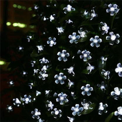 Solar Kirschblüten LED-Lichterkette