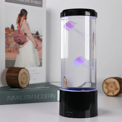 LED Quallenlampe mit Farbwechsel