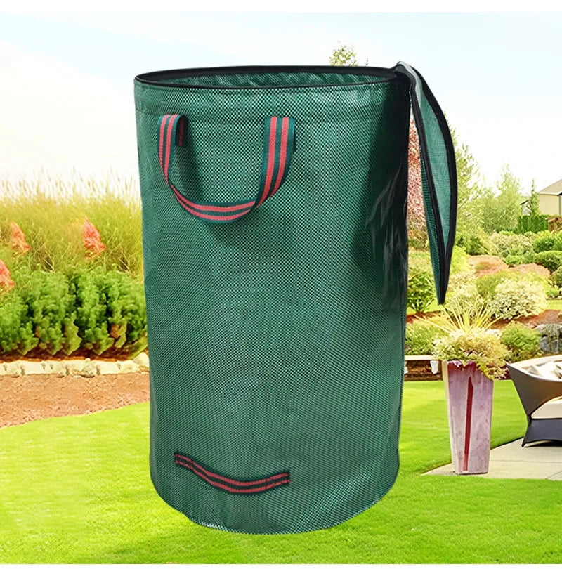 Faltbarer Gartenabfallsack mit Deckel