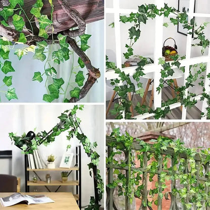Solar Efeu Lichterkette mit 100 LEDs