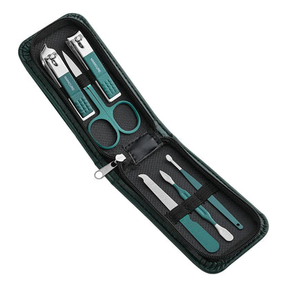 6-teiliges Nagelpflege Set aus Edelstahl