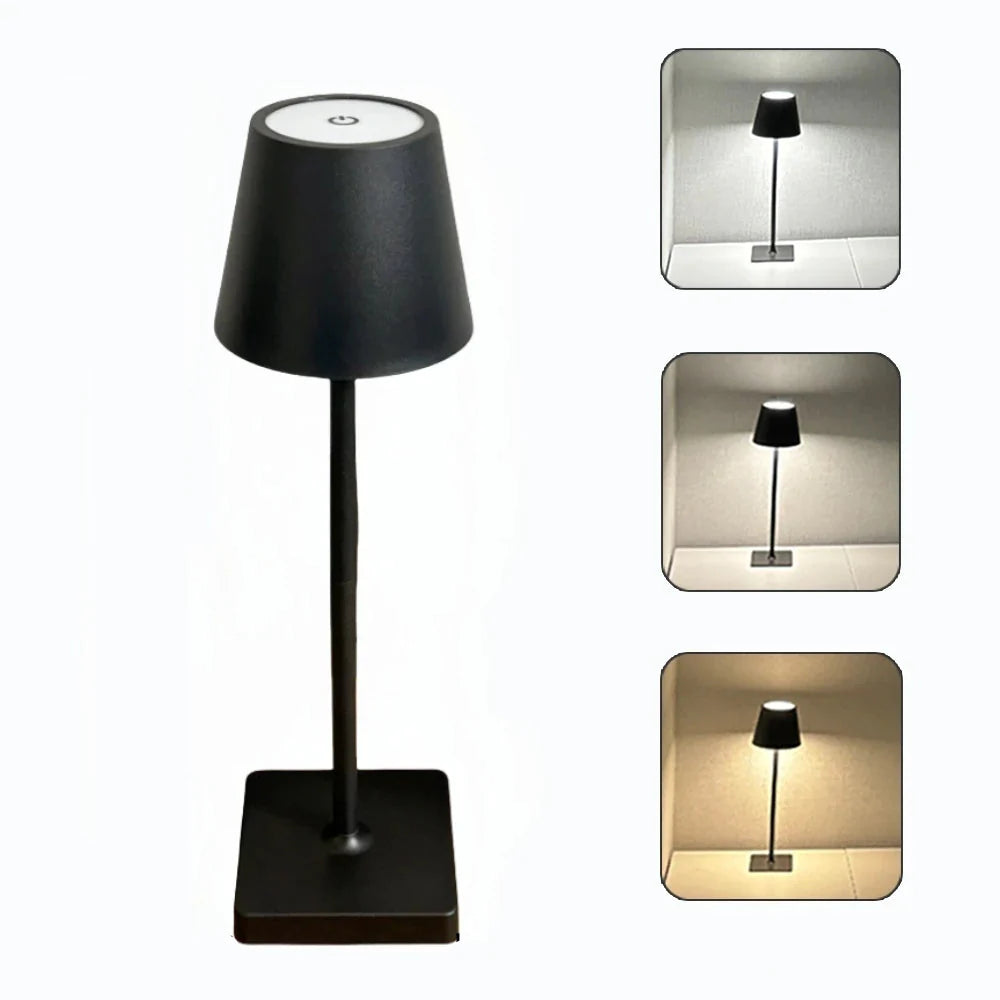 Kabellose LED-Tischlampe mit Touch-Steuerung