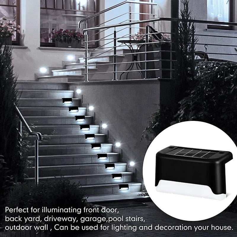 Solar LED Deckleuchten für Garten & Treppen