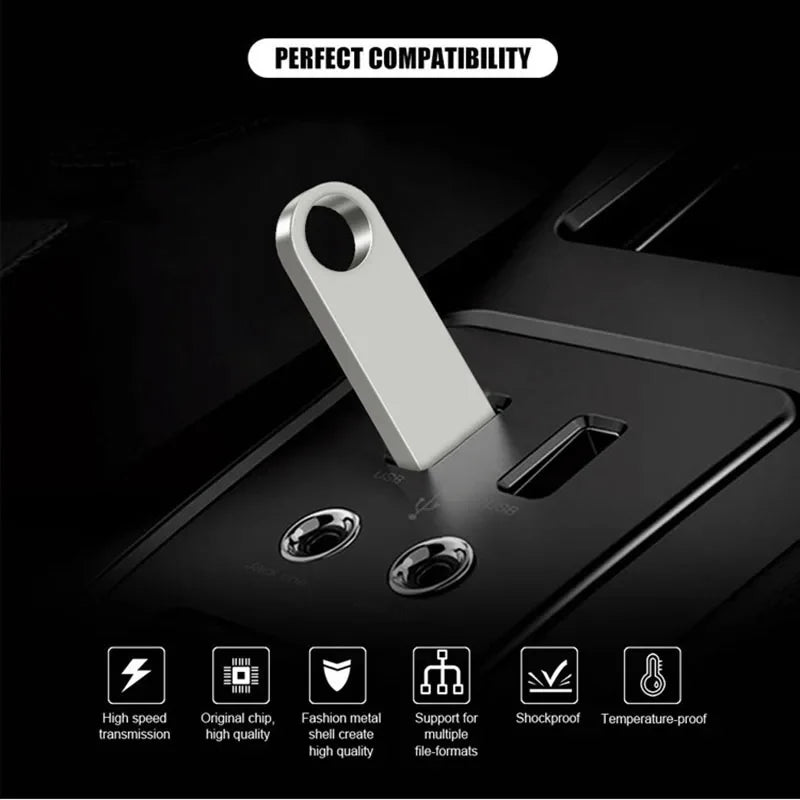 USB Speicherstick 128GB Schwarz