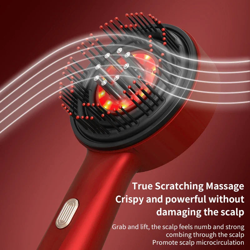 Elektrischer Kopfhaut Massager & Haarpflege Kamm