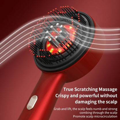 Elektrischer Kopfhaut Massager & Haarpflege Kamm