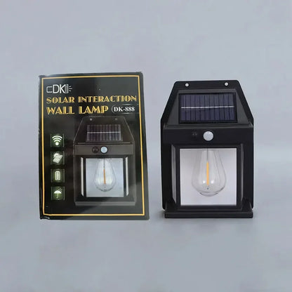 Solar Wandleuchte mit Bewegungsmelder