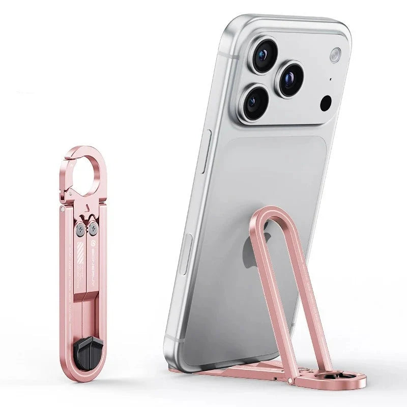 TaschenBlick – Mini-Handyhalter aus Aluminium
