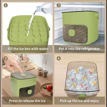 FrostPress 48-Cube Ice Tray