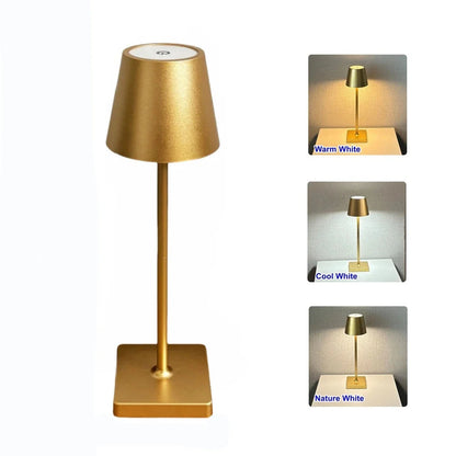 Kabellose LED-Tischlampe mit Touch-Steuerung