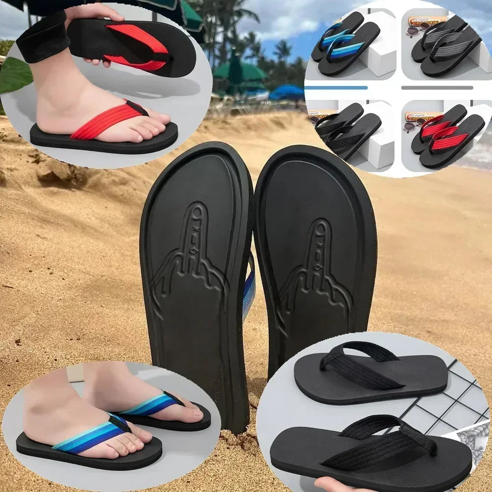 FrecheSohle – Lustige Flip-Flops mit verstecktem Mittelfinger