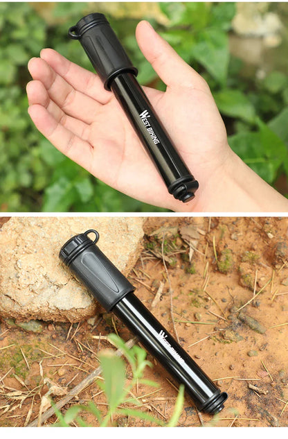 Mini Fahrradpumpe für Unterwegs