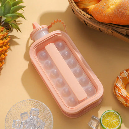 FrostBottle 2-in-1 Portable Ice Cube Maker
