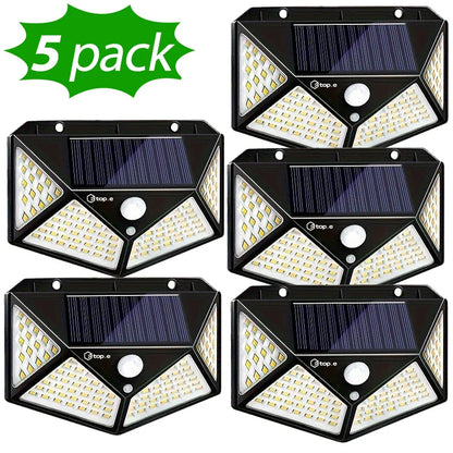 Solar LED-Sicherheitsleuchte mit Bewegungsmelder