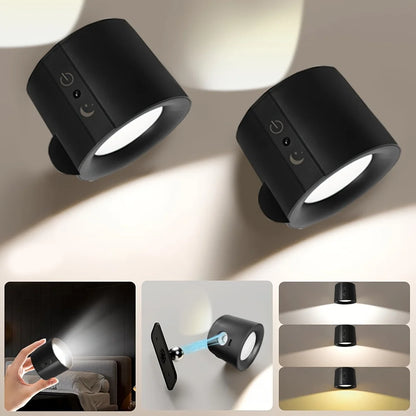 Magnetische LED-Wandleuchte mit Fernbedienung