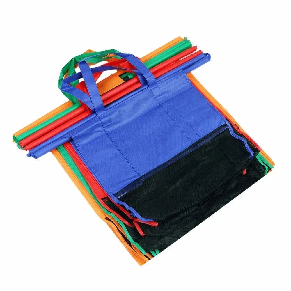 Faltbare Einkaufswagen Taschen im 4er Set
