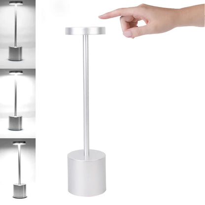 Kabellose LED-Tischlampe mit Touch-Dimmer