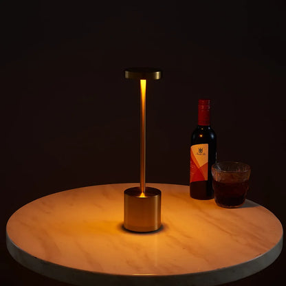 Kabellose LED-Tischlampe mit Touch-Dimmer
