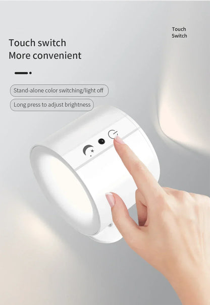 Magnetische LED-Wandleuchte mit Fernbedienung