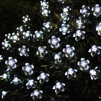 Solar Kirschblüten LED-Lichterkette