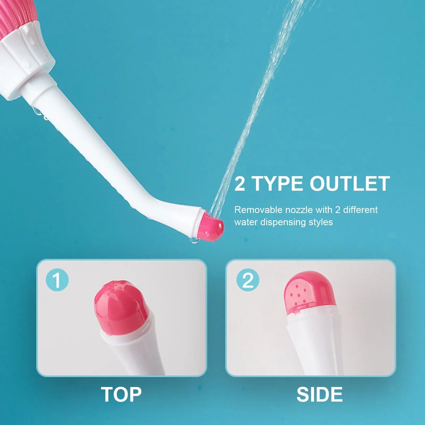 Tragbare Reise Bidet Sprühflasche
